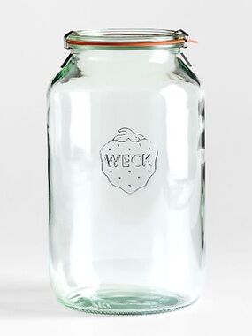 New! 🇩🇪🍓✨Crate&Barrel x Weck Glass Jar size 3L